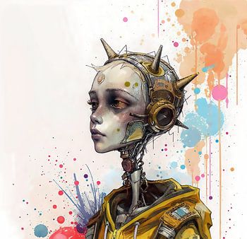 Spiked Visionary – The Painted Cyborg of the New Era