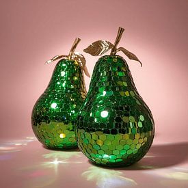 Tanzende Disco-Birnen von Marieke van Rijsewijk