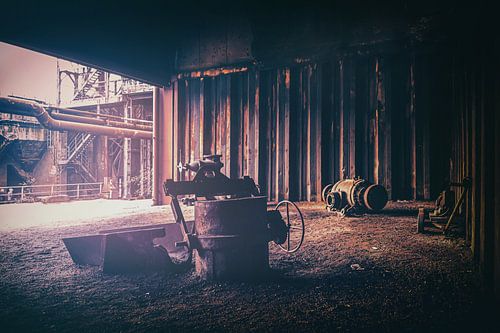 Staalfabrieken - kolenmijn en ijzersmelterij in het landschapspark Duisburg-Nord