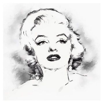 Marilyn Monroe von Yolanda Bruggeman