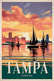 Tampa, Floride sur Poster Art Shop