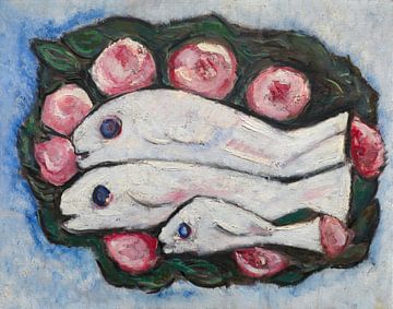 Banquet in Silence (1935 and 1936) by Marsden Hartley by Peter Balan