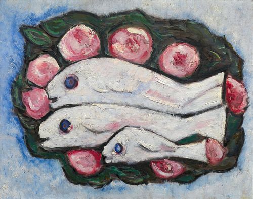 Bankett in Stille (1935 und 1936) von Marsden Hartley