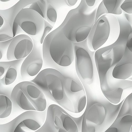 Abstractions organiques futuristes