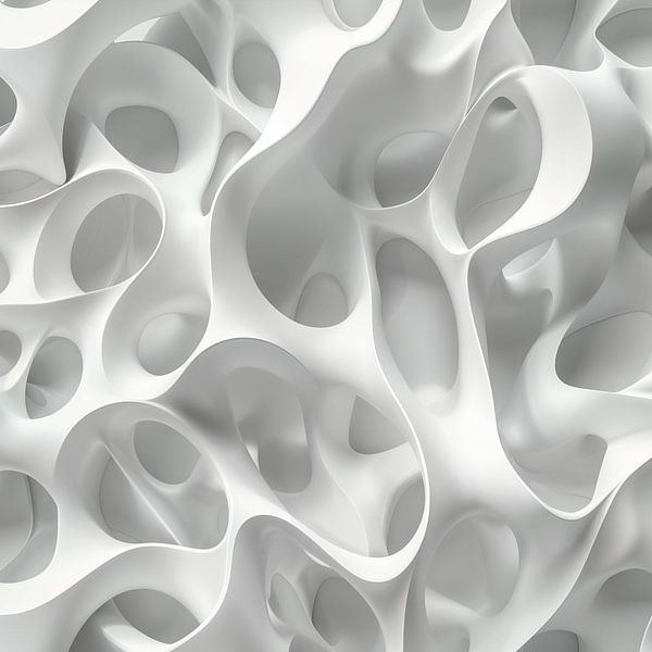 Futuristic organic abstractions by Color Square