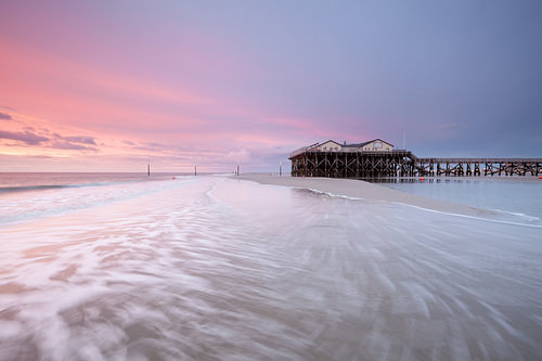 Evening light in St Peter-Ording