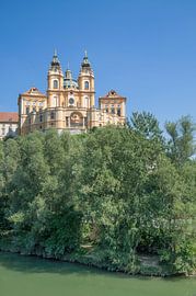 Melk Abbey in the Wachau by Peter Eckert