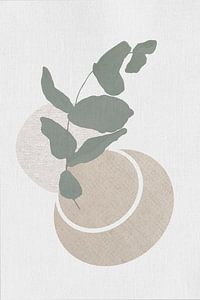 Abstrakte Wabi-Sabi Kunst - 2