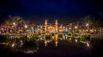 amsterdam tulips by night sur Ion Chih