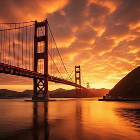 Golden Gate Bridge van Kimmisophiee