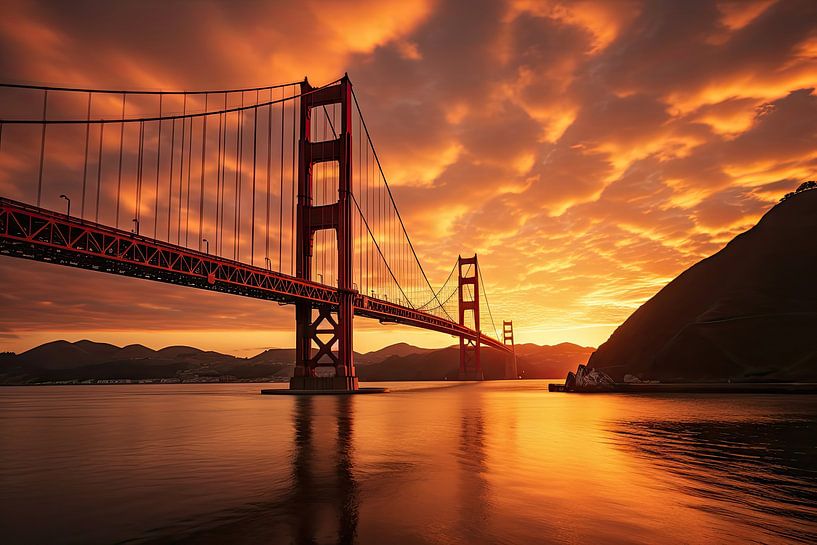 Golden Gate Bridge van Kimmisophiee