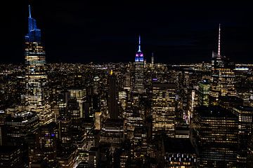 New York City vanaf Top of the Rock (9) van Albert Mendelewski