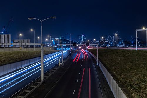 Tunnel de glace de nuit