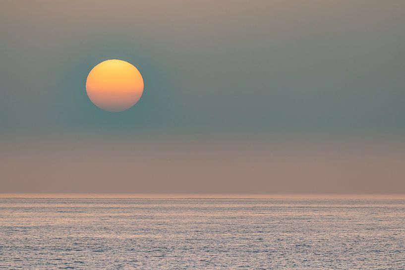 Coucher de soleil sur la mer par VIDEOMUNDUM