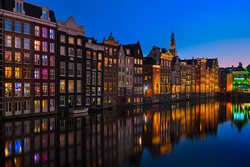 Reflections at the Damrak in Amsterdam, 2023 - 3