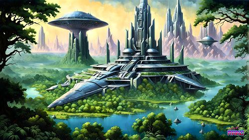 Retro Scifi-beelden VII