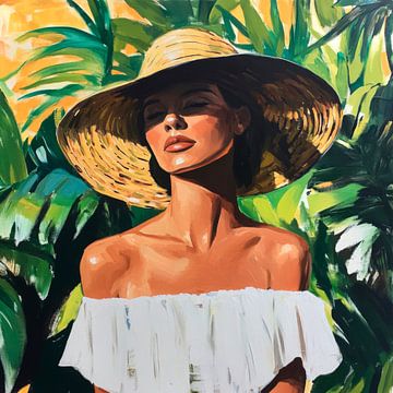 Zomerse elegantie op het platteland