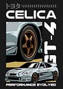 Toyota Celica GT 4 Car by Adam Khabibi thumbnail