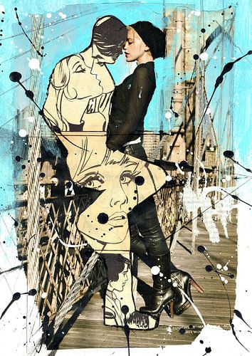 Model Meets Comic Nr. 9 von Feike Kloostra