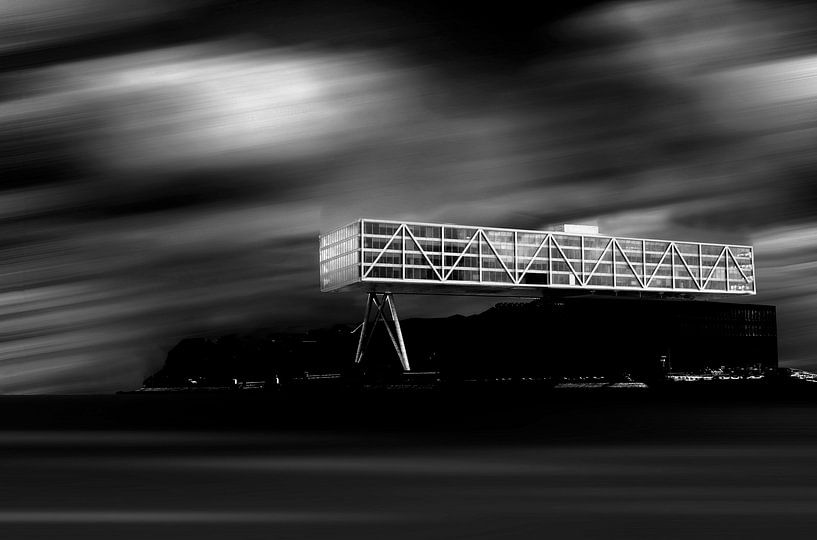 Die Brücke, Rotterdam von Henk Langerak