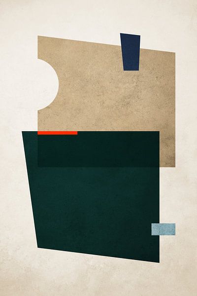 Abstract Geometric Shapes no. 11 by Adriano Oliveira