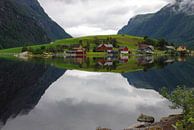 Le plus beau miroir du Fjord / Le plus beau miroir du Fjord par Mark Veen Aperçu