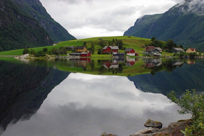 Le plus beau miroir du Fjord / Le plus beau miroir du Fjord par Mark Veen