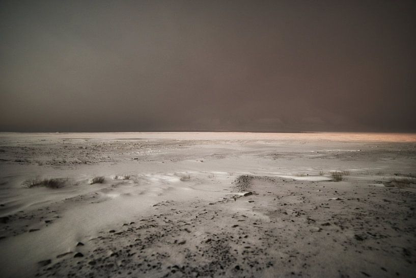 Nuit polaire dans une tempête de neige par Kai Müller