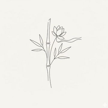 Flüstern des Bambus-Lotus