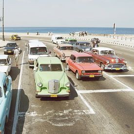 Classic cars in Havana, Cuba - Vintage Photography by Carolina Reina