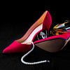 Stilleven rode schoenen von Ingrid Honders