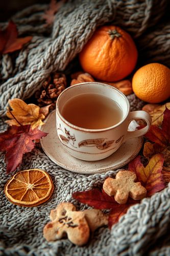 Herfst theetijd