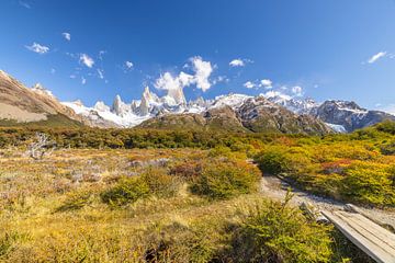 Fitz Roy, El Chalten, Patagonie, Argentine sur Gunter Nuyts