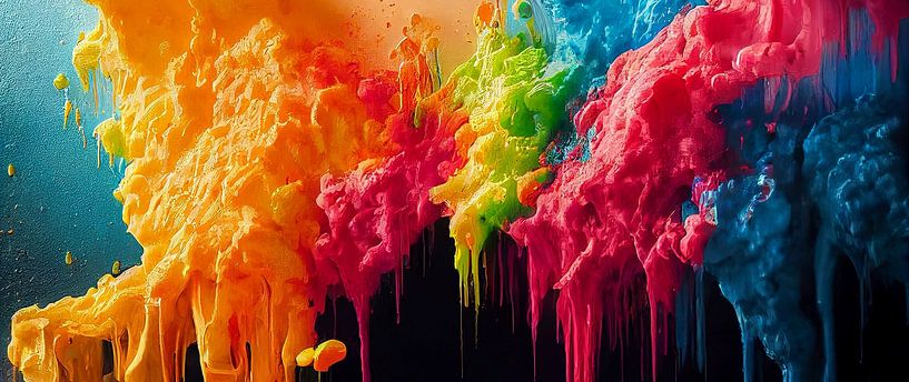 abstrakte Aquarellmalerei, Art Illustration 01 von Animaflora PicsStock