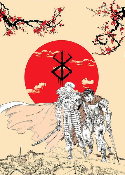 Griffith and Guts by Steven Kingsbury