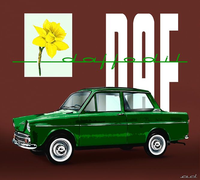 DAF 31 narzissengrün von Ad Hermans