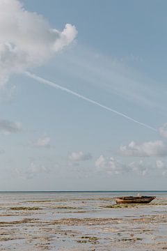 Beach | Reisfotografie Zanzibar| Wall art | Fine art print van Alblasfotografie