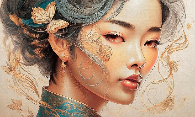 Butterfly Girl 01 by Fernando Vieira