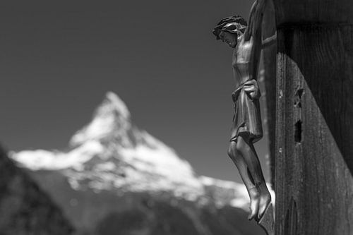 Christus mit Matterhorn