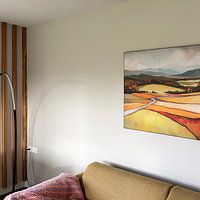 Kundenfoto: Farbtöne der Ernte von Kunst Laune, als ArtFrame