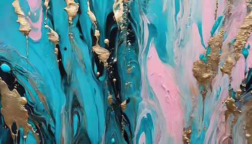 Tussen Hemel en Aarde: Turquoise en Roze Mystiek