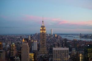 Sunset over the Empire State Building von Fardo Dopstra