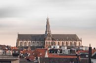 Haarlem: St. Bavo  skyline. van Olaf Kramer thumbnail