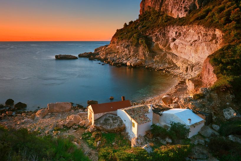 Cala Llebeig, Costa Blanca, Espagne par Peter Bolman