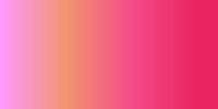 Retro 70er Jahre Neon Kunst. Abstrakter Farbverlauf in Lila, Orange, Rosa