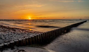 Ostsee Sonnenuntergang von Johnny Flash