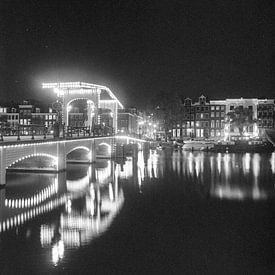 Amsterdam Skinny Bridge van Angel Flores
