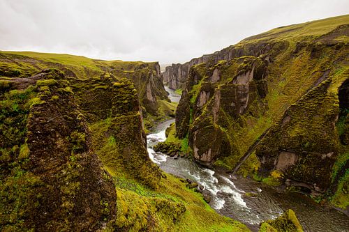 Fjaðrárgljúfur canyon