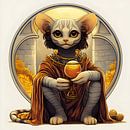 Het koninklijke orakel van Meowdria van Vythryd Arts thumbnail