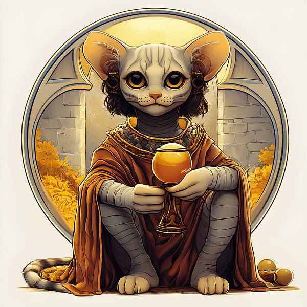 Het koninklijke orakel van Meowdria van Vythryd Arts